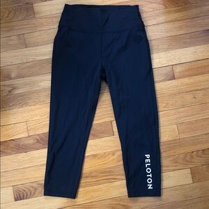 Peloton excellent black Leggings womens medium